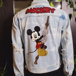 Denim jacket customized